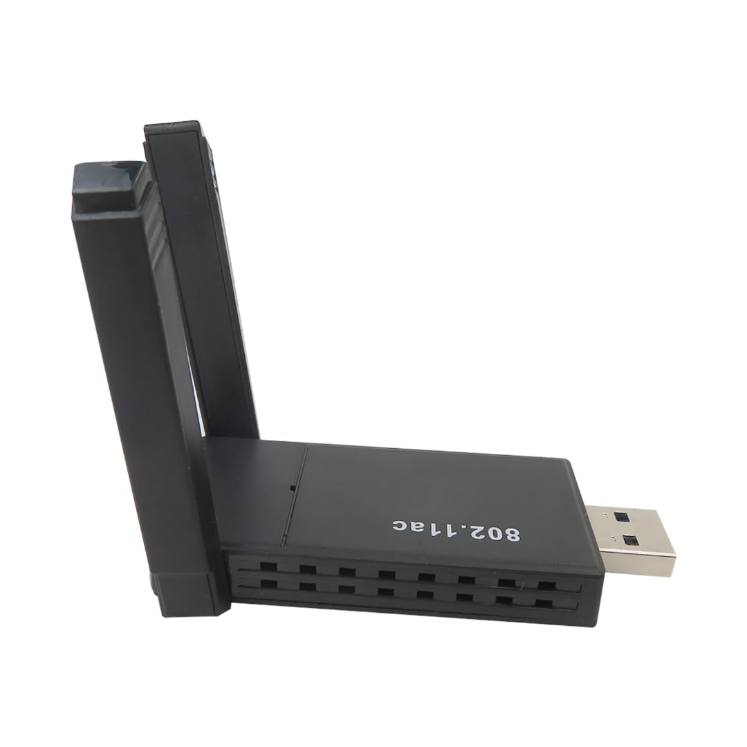 Wireless USB Adapter 1300Mbps Dual Antennas 5G/2.4G WiFi Adapter W86684