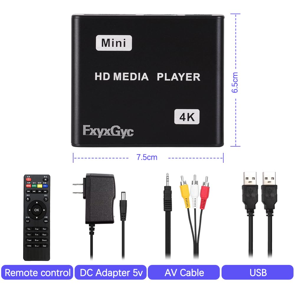 4K Ultra HD HDMI Media Player K1986