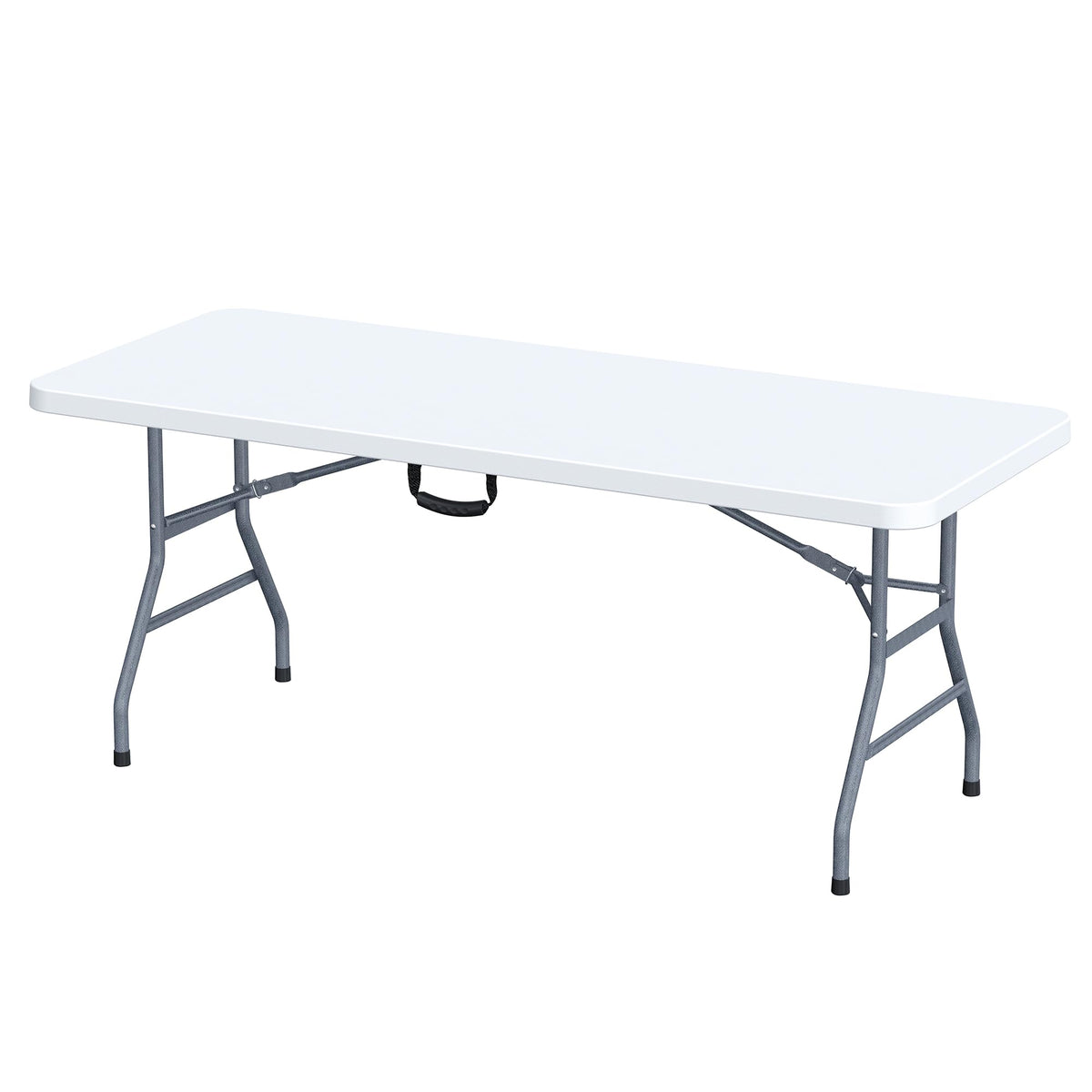 White 6 Foot Folding Multipurpose Table X678