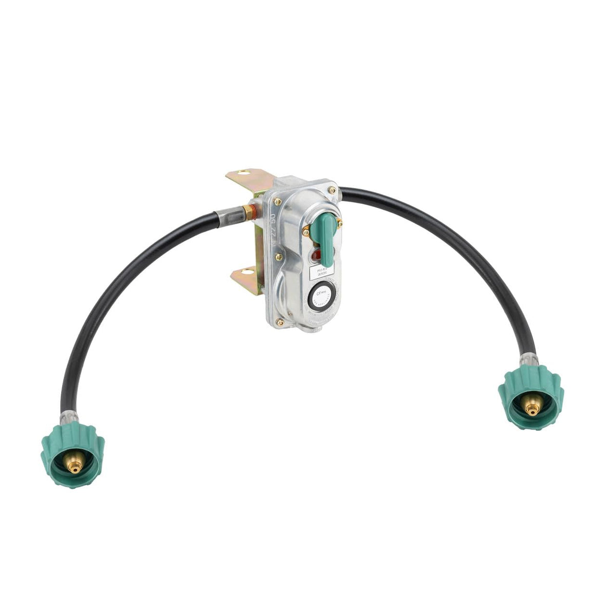 RV 2-Stage Auto Changeover Propane Regulator with Hose G277