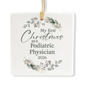 Ceramic 3-inch Square Ornament O172