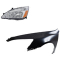 Replacement Headlight Lamp Set Left Hand Side Sedan C4772