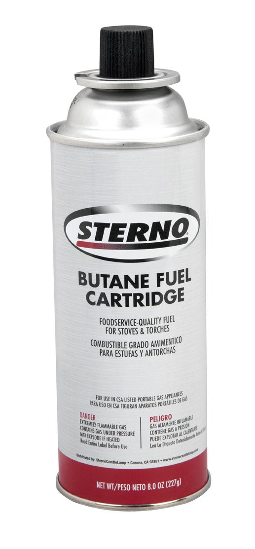 8-Ounce Butane Fuel Cartridges 12-Pack N57364