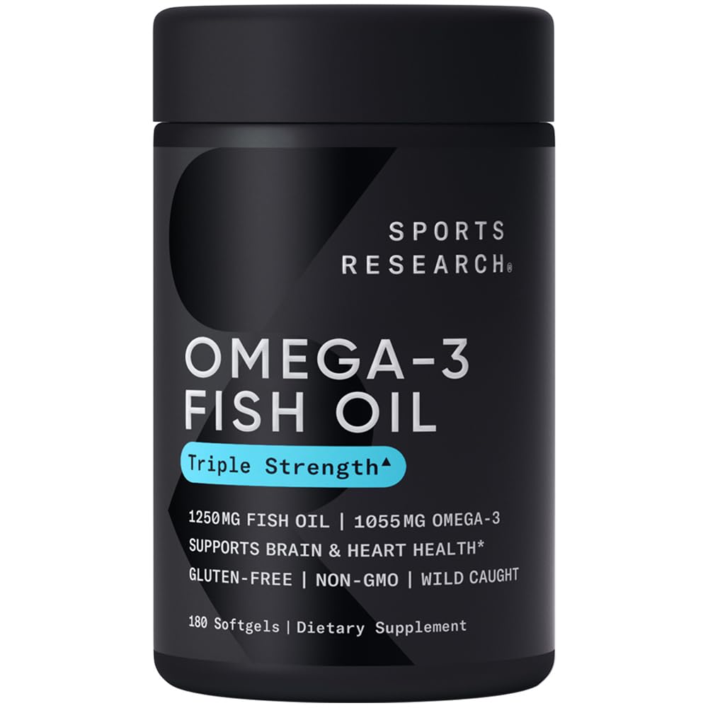 Omega-3 Fish Oil 180 Softgels G110