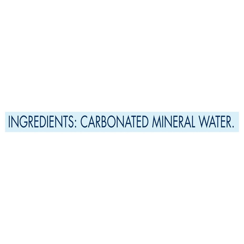 Sparkling Natural Mineral Water 25.3 Fl Oz Glass I952