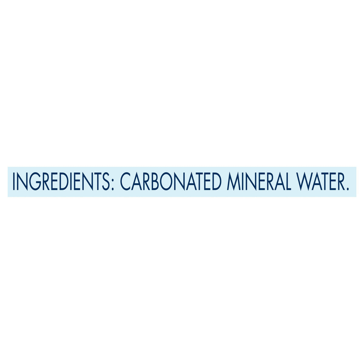 Sparkling Natural Mineral Water 25.3 Fl Oz Glass I952