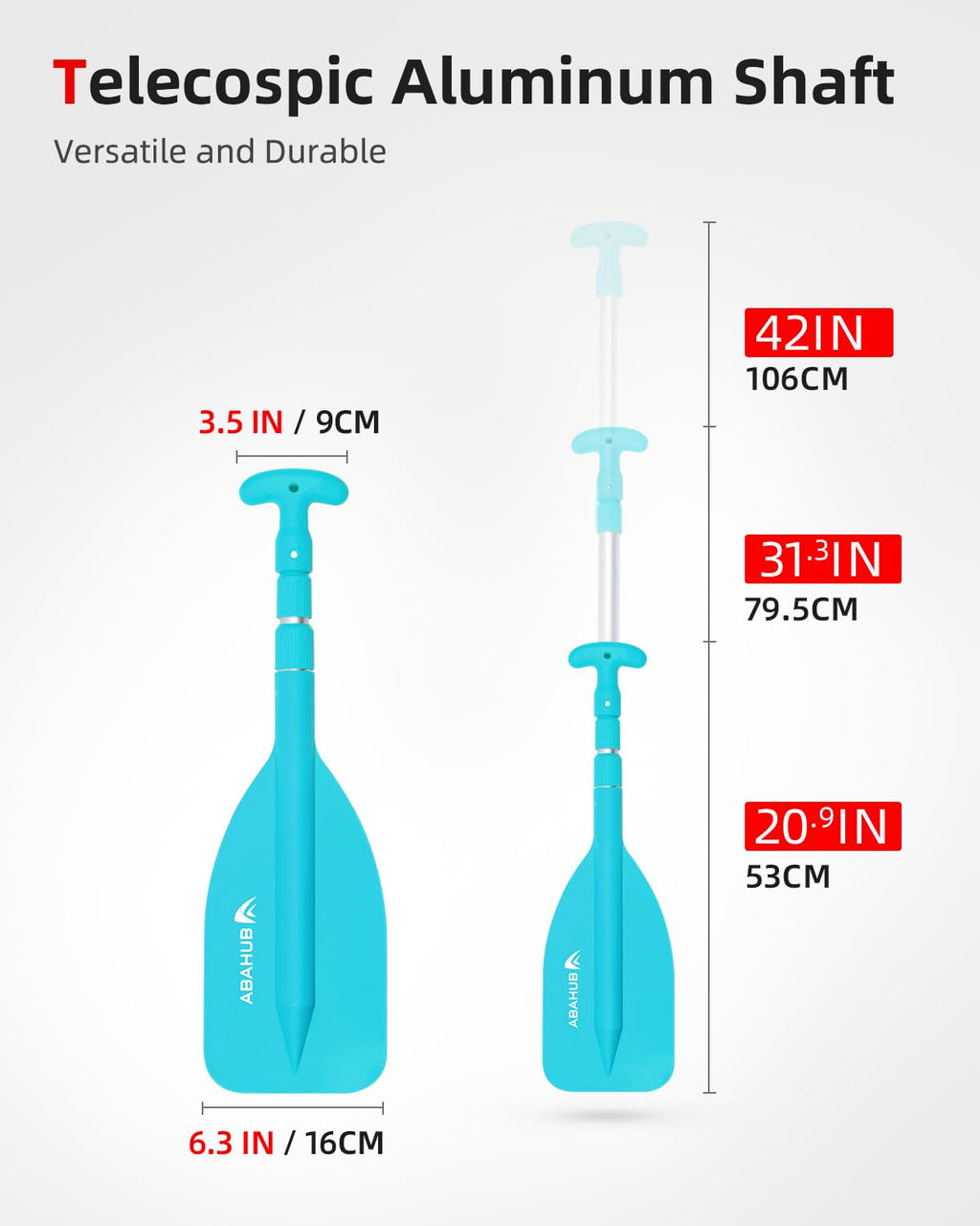 Telescoping Emergency Paddle 21''-42'' O25649