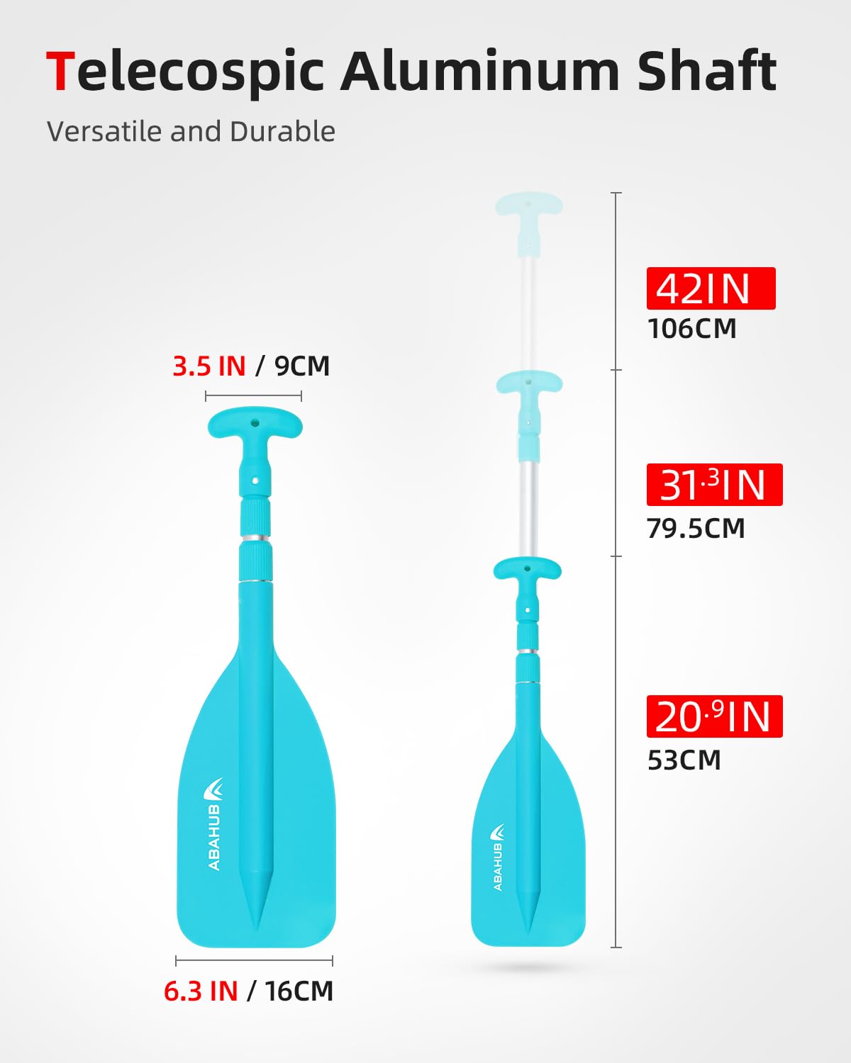 Telescoping Emergency Paddle 21''-42'' O25649