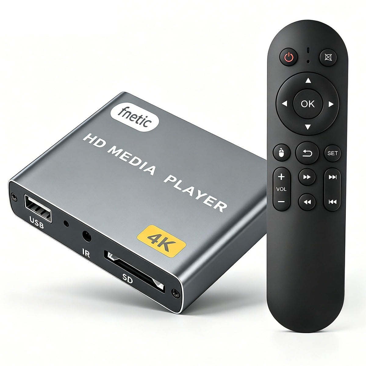 4K Full-HD Media Player with USB/SD Card Slot B112