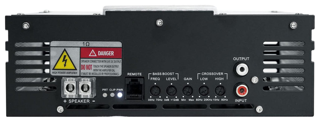 6000 Watts Max 1 Ohm Monoblock Class D Car Audio Amplifier V6580