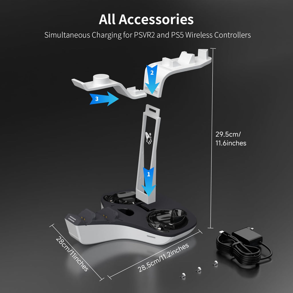 Dual Charging Station for PS5 and VR2 Controllers B189272
