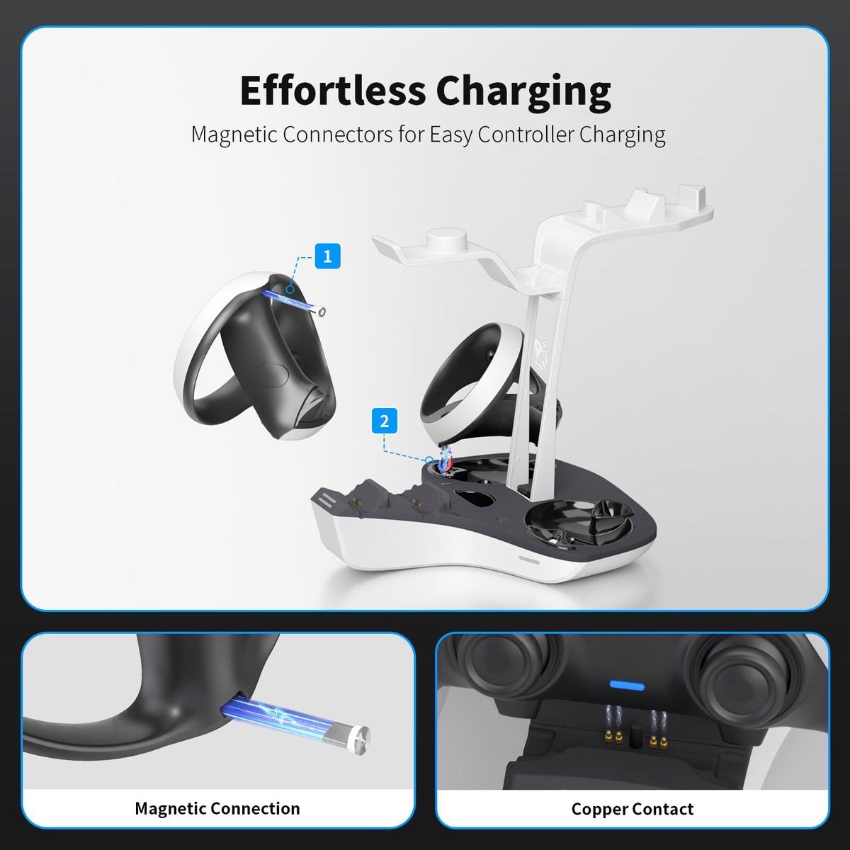 Dual Charging Station for PS5 and VR2 Controllers B189272