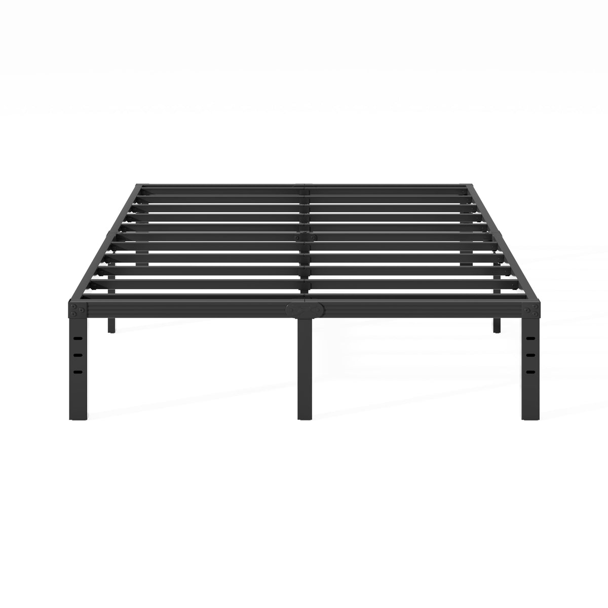 Black 18" Metal Queen Bed Frame K4141