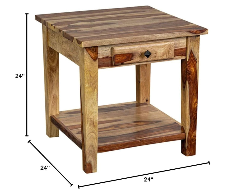 Natural End Table R57564