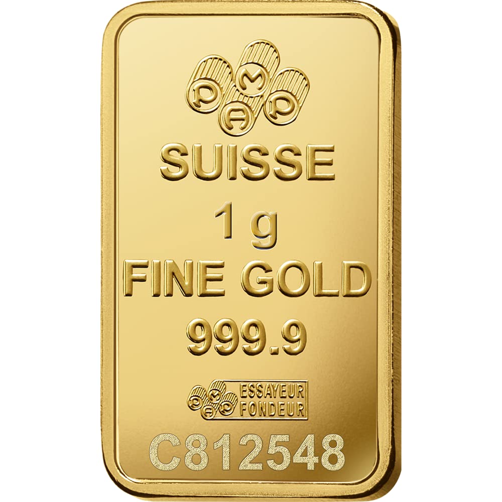 1 gram Gold Minted Bar V60630