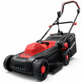 14" 2IN1 Corded Electric Lawn Mower with 10-Gallon Collection Bag S421