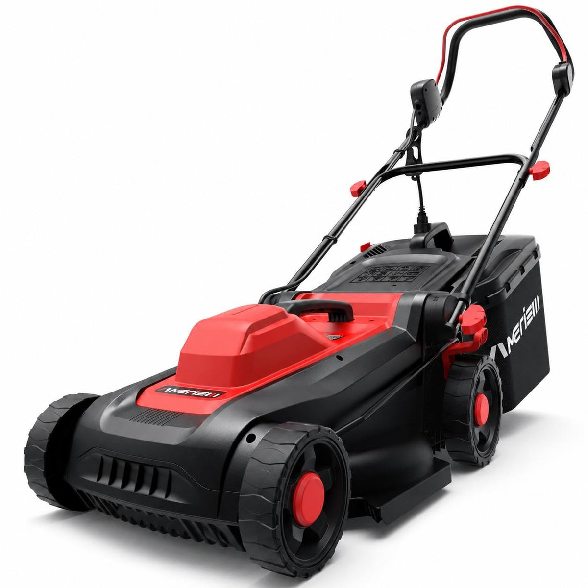14" 2IN1 Corded Electric Lawn Mower with 10-Gallon Collection Bag S421
