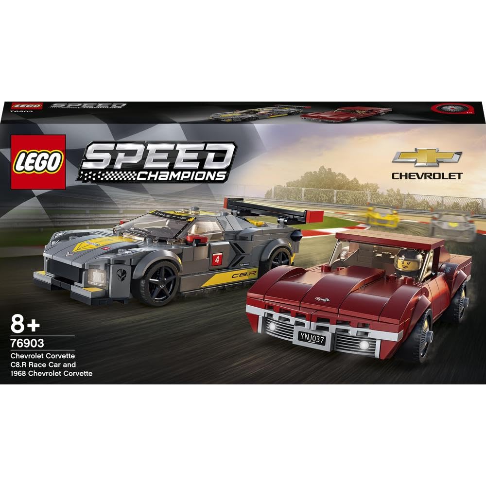 Chevrolet Corvette C8.R Race Car and 1969 CC Building Kit L305648