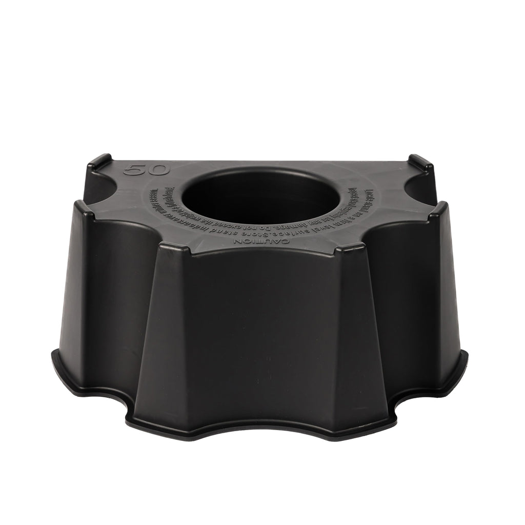 50-Gallon Black Rain Barrel Stand L4535