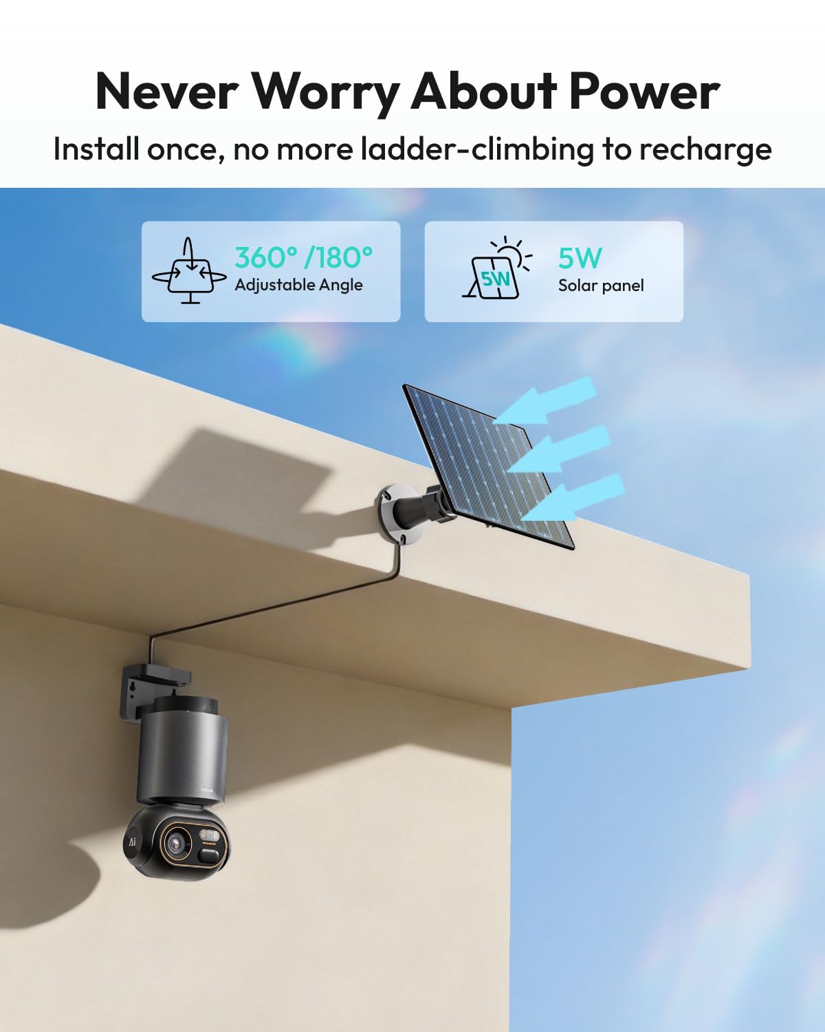 4K Wireless Outdoor Security Camera 2 Cam-Kit U953870