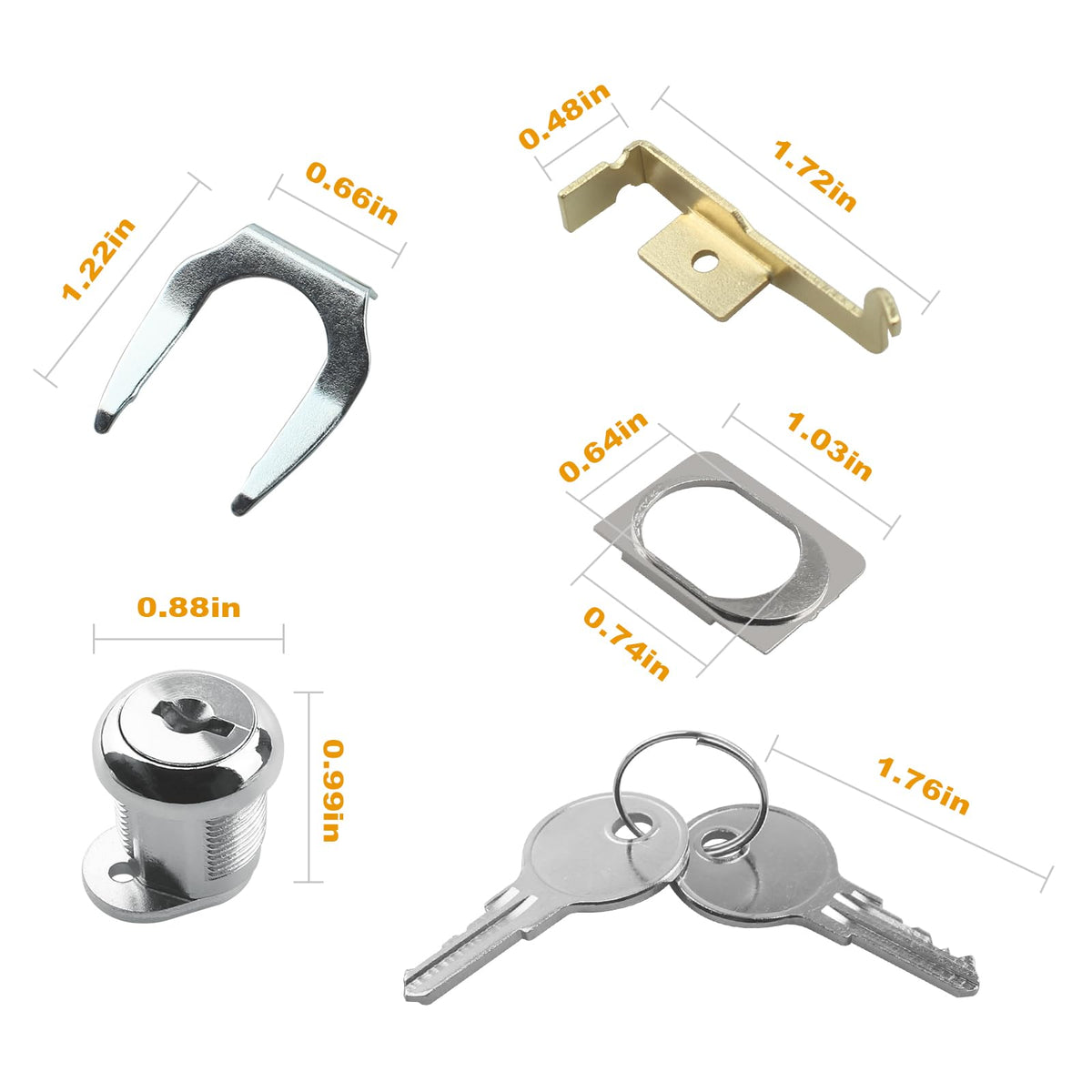 File Cabinet Lock Replacement Kit Z44374