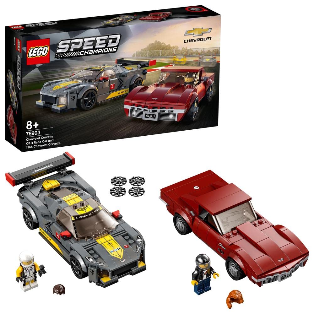Chevrolet Corvette C8.R Race Car and 1969 CC Building Kit L305648