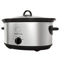 7-Quart Oval Stainless-Steel Slow Cooker W161