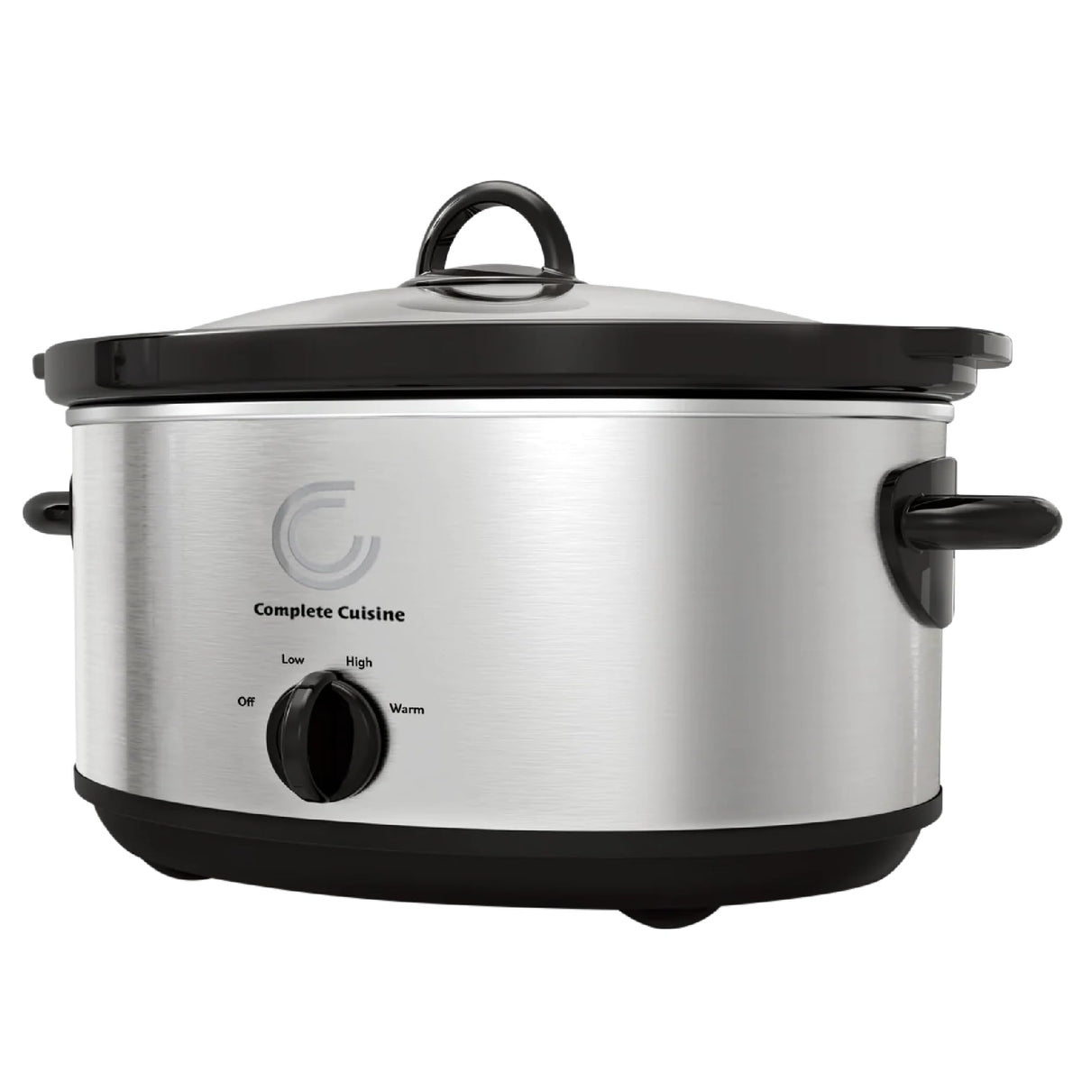 7-Quart Oval Stainless-Steel Slow Cooker W161
