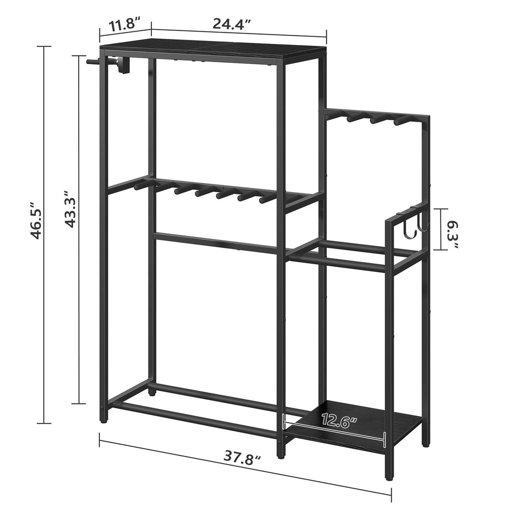 Guitar Stand, Multi-Guitar Rack, AMP Stand, Record Rack F110