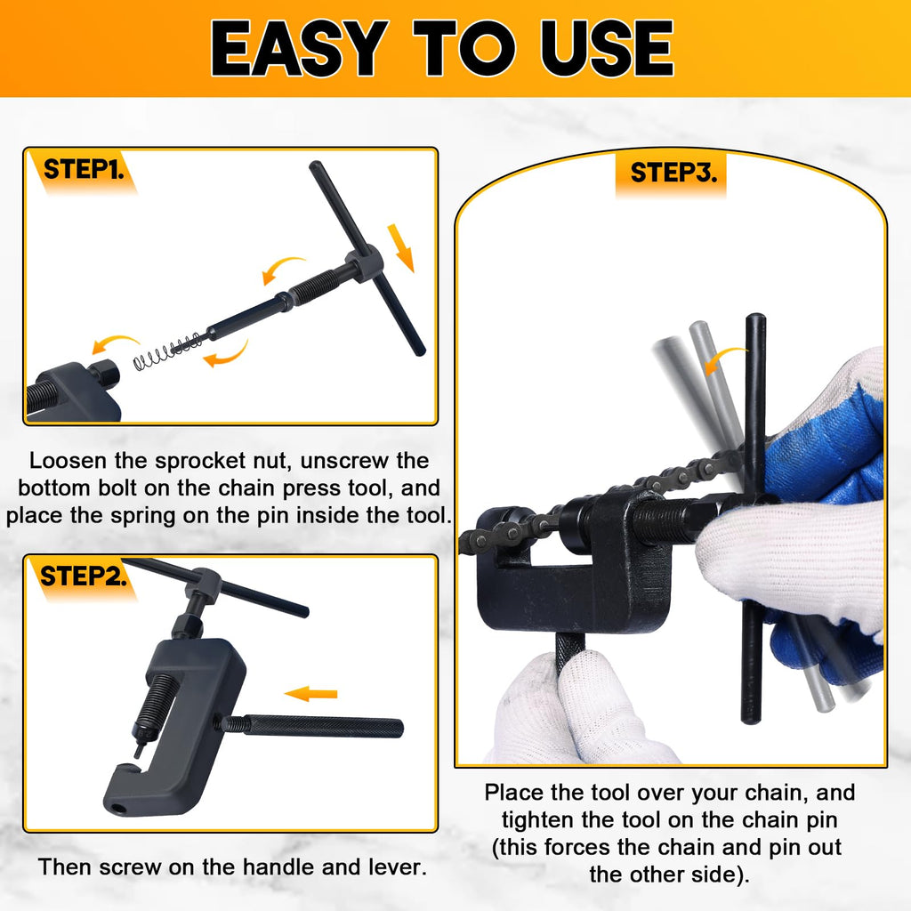 Motorcycle Chain Breaker Tool Kit R3033