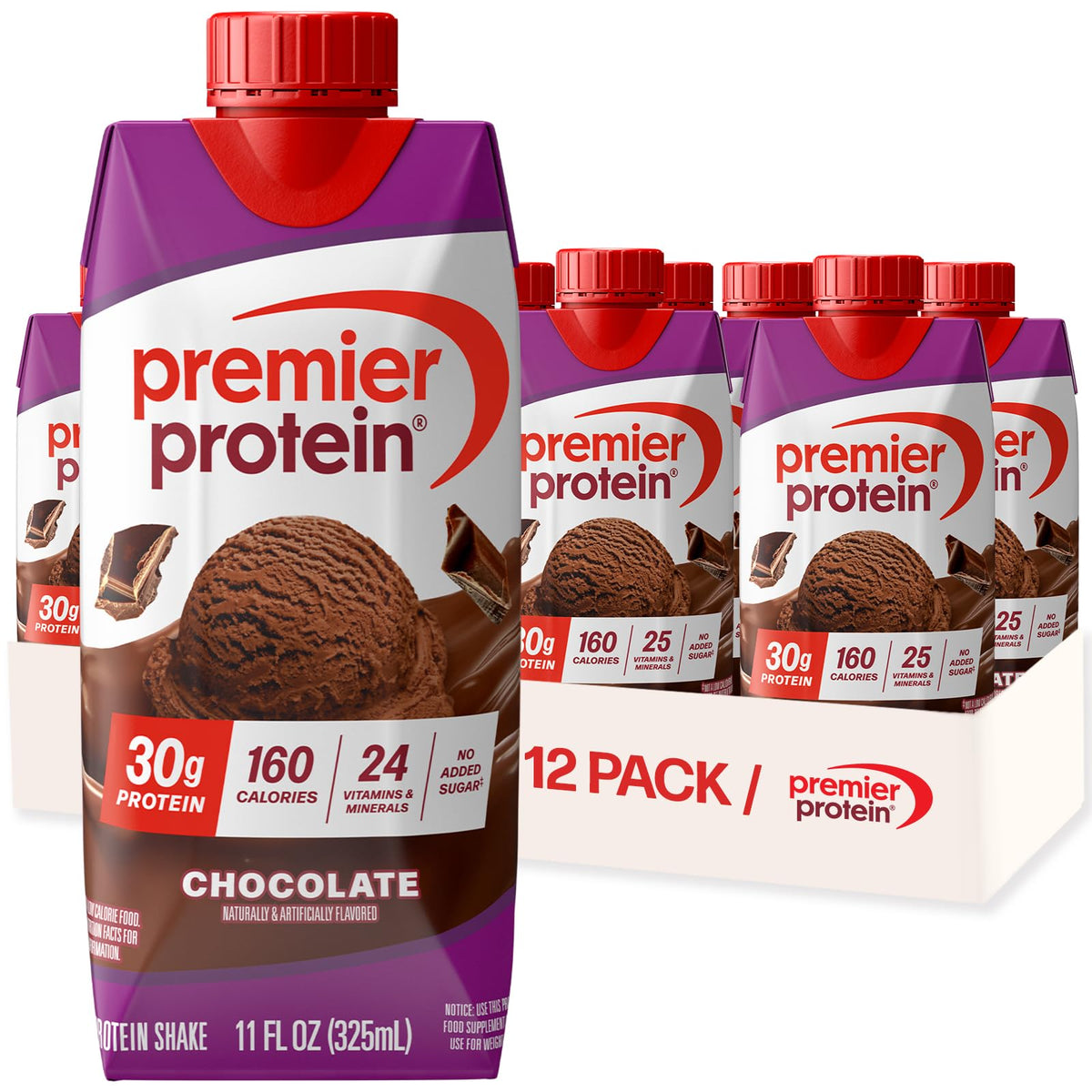 Chocolate 30g High Protein Shake 12 Pack L4713