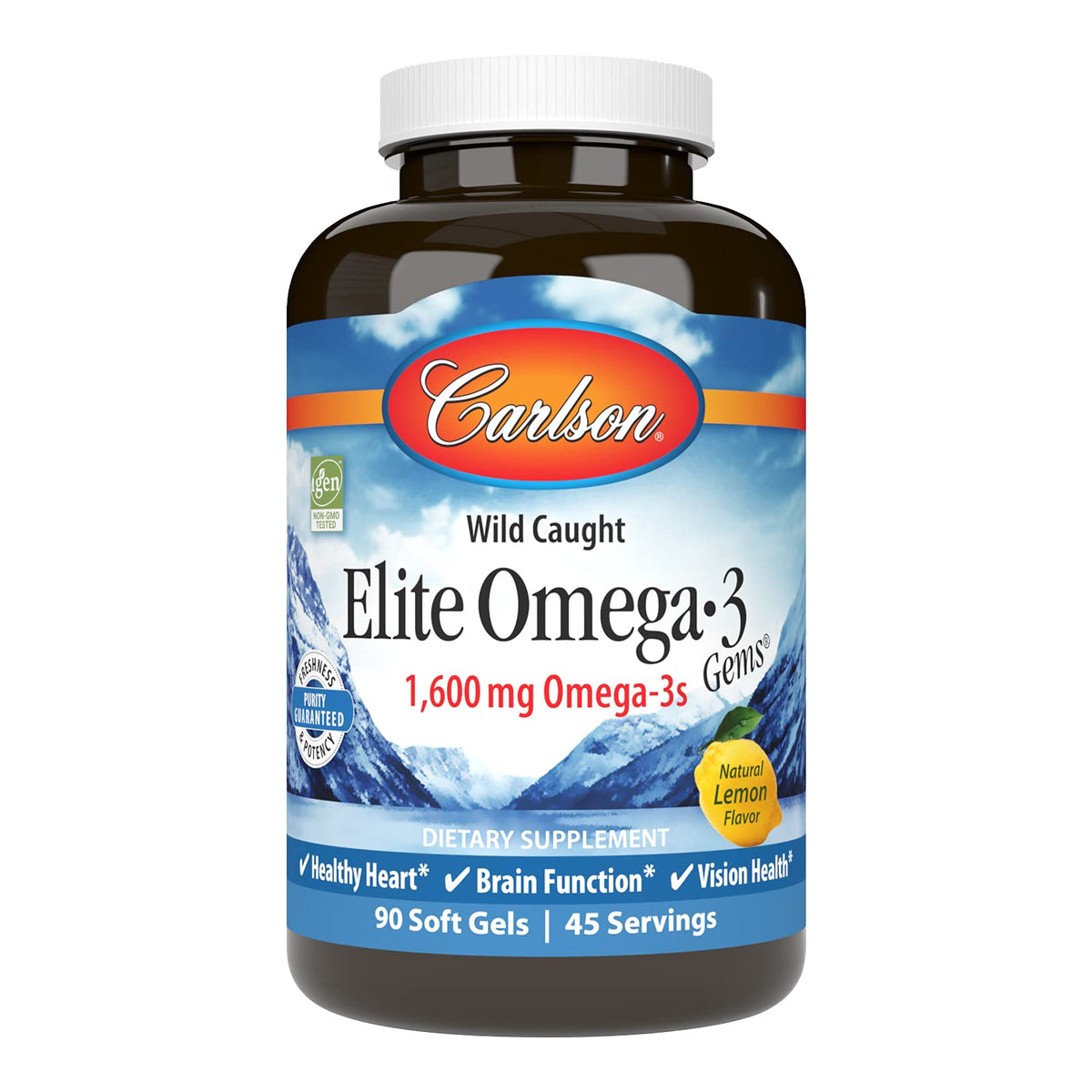 Omega-3 1600mg Soft Gels 90 Count I305