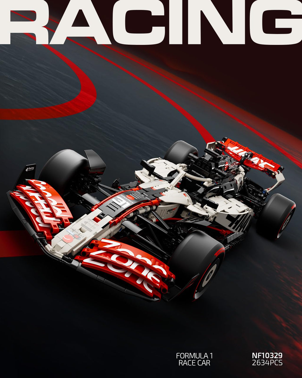 Formula 1 Racing Car Building Set H47005