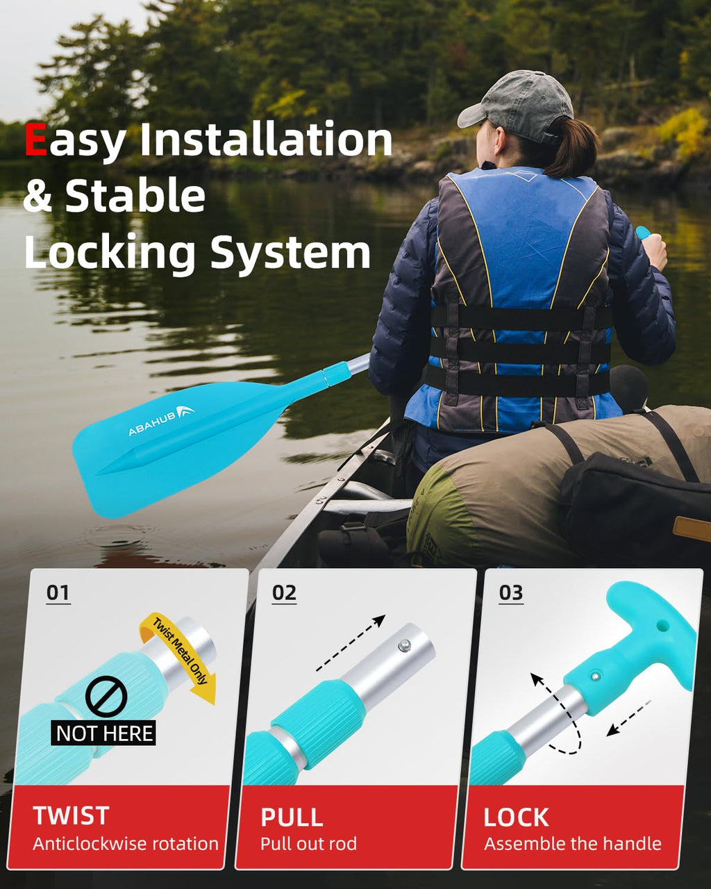 Telescoping Emergency Paddle 21''-42'' O25649