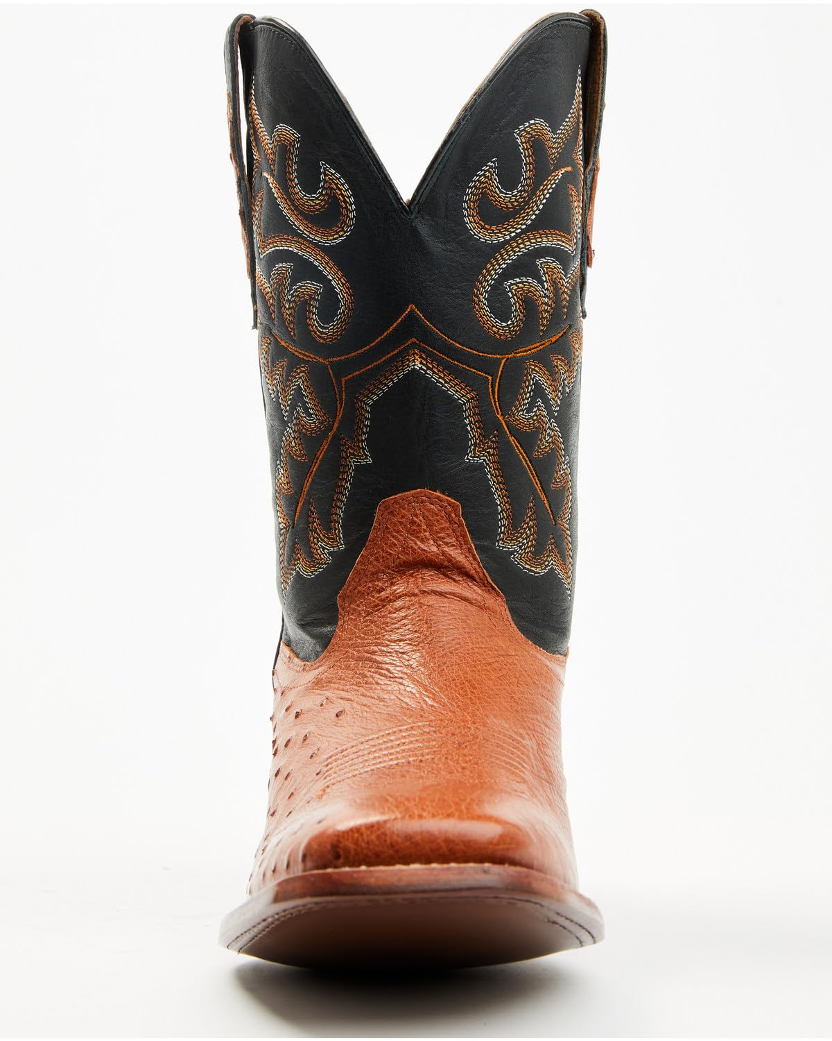 Ostrich Western Boot Broad Square Toe E5223