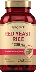 Red Yeast Rice 1200 mg 240 Capsules F6598