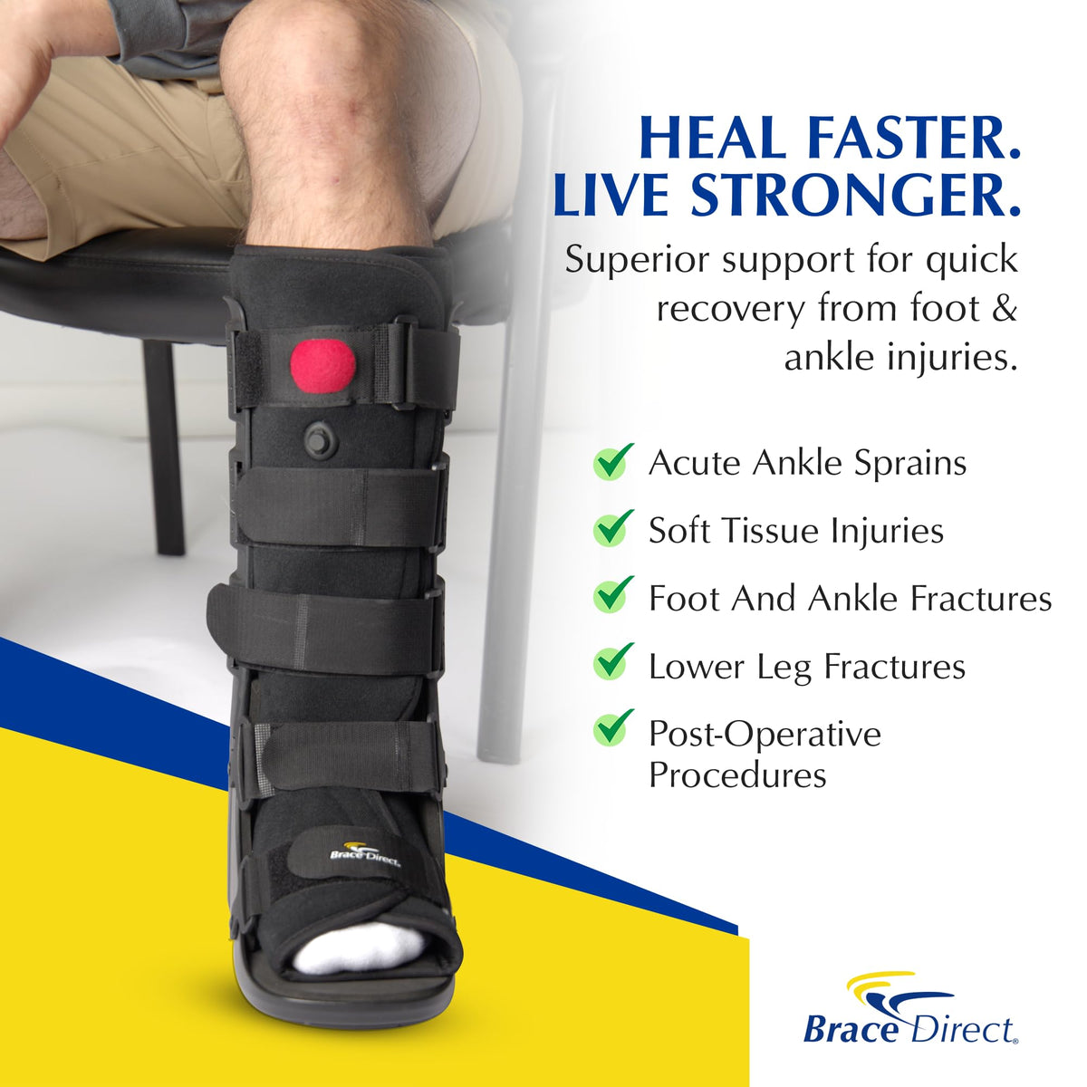 Tall Air CAM Walker Fracture Boot Y6583