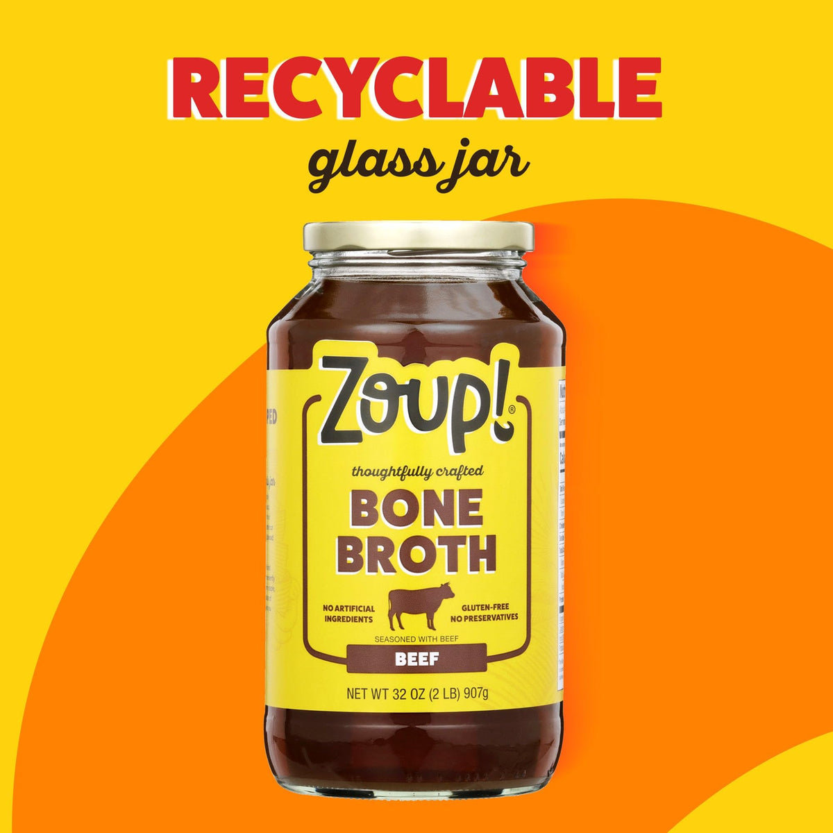 Beef Bone Broth 6-Pack 32 oz S283076