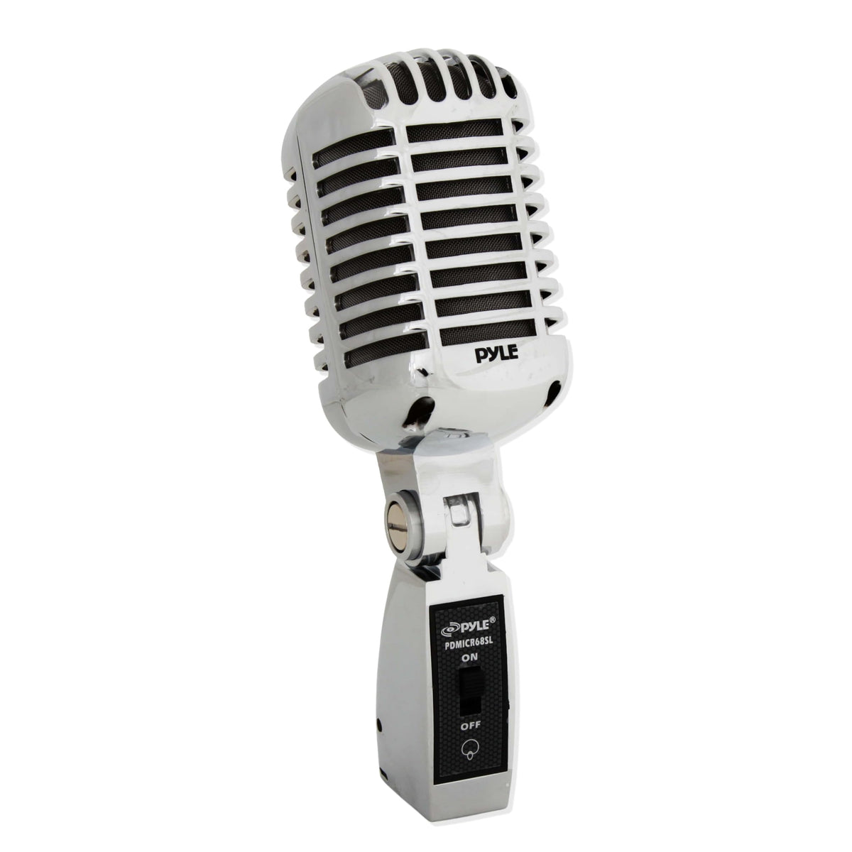 Silver Retro Dynamic Vocal Microphone H303