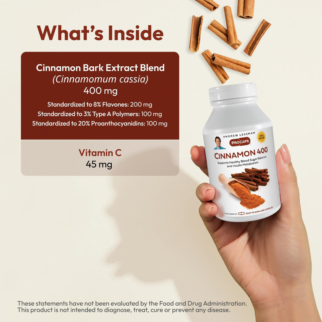 Cinnamon 400 mg 360 Capsules S204