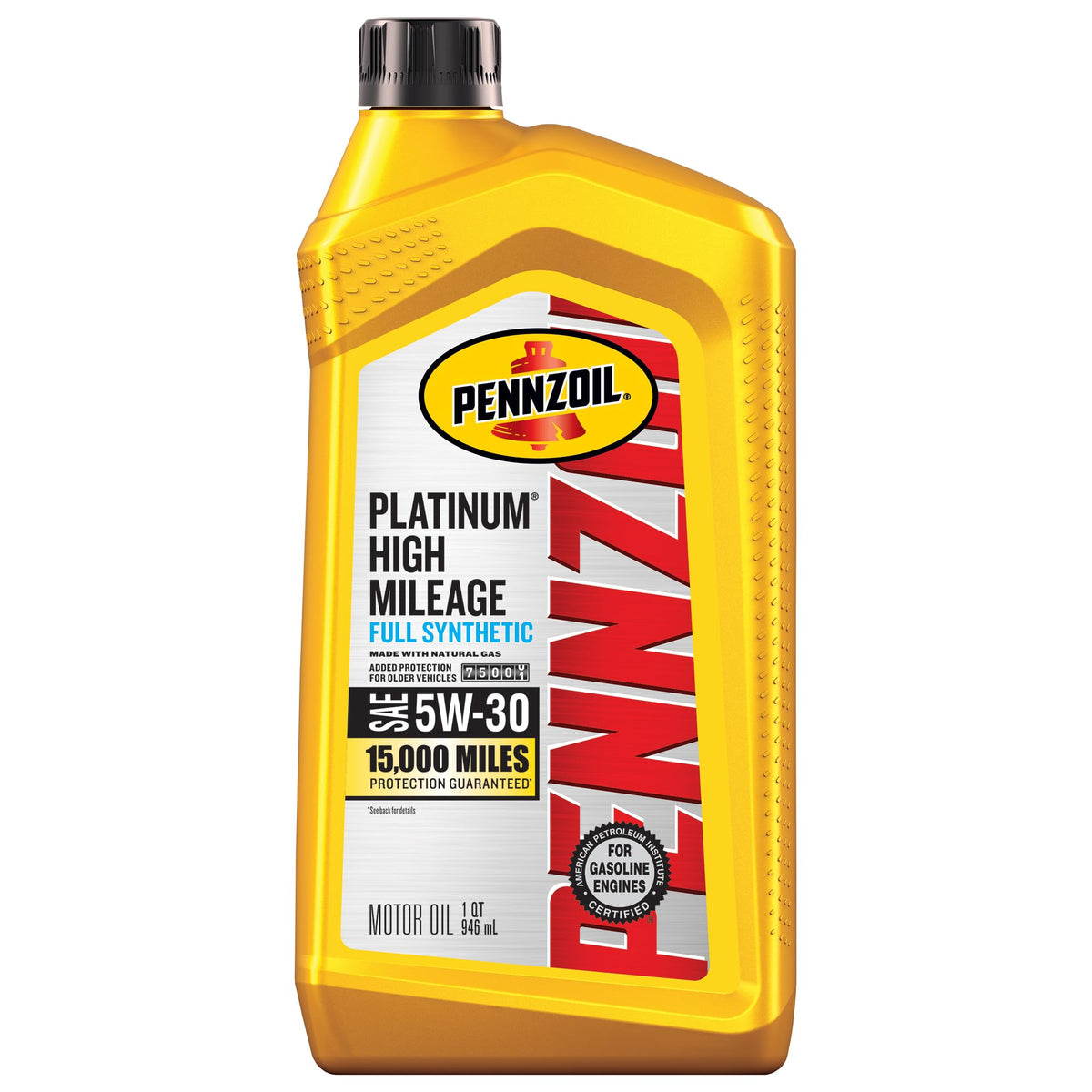 Full Synthetic 5W-30 High Mileage Motor Oil 1-Quart G629