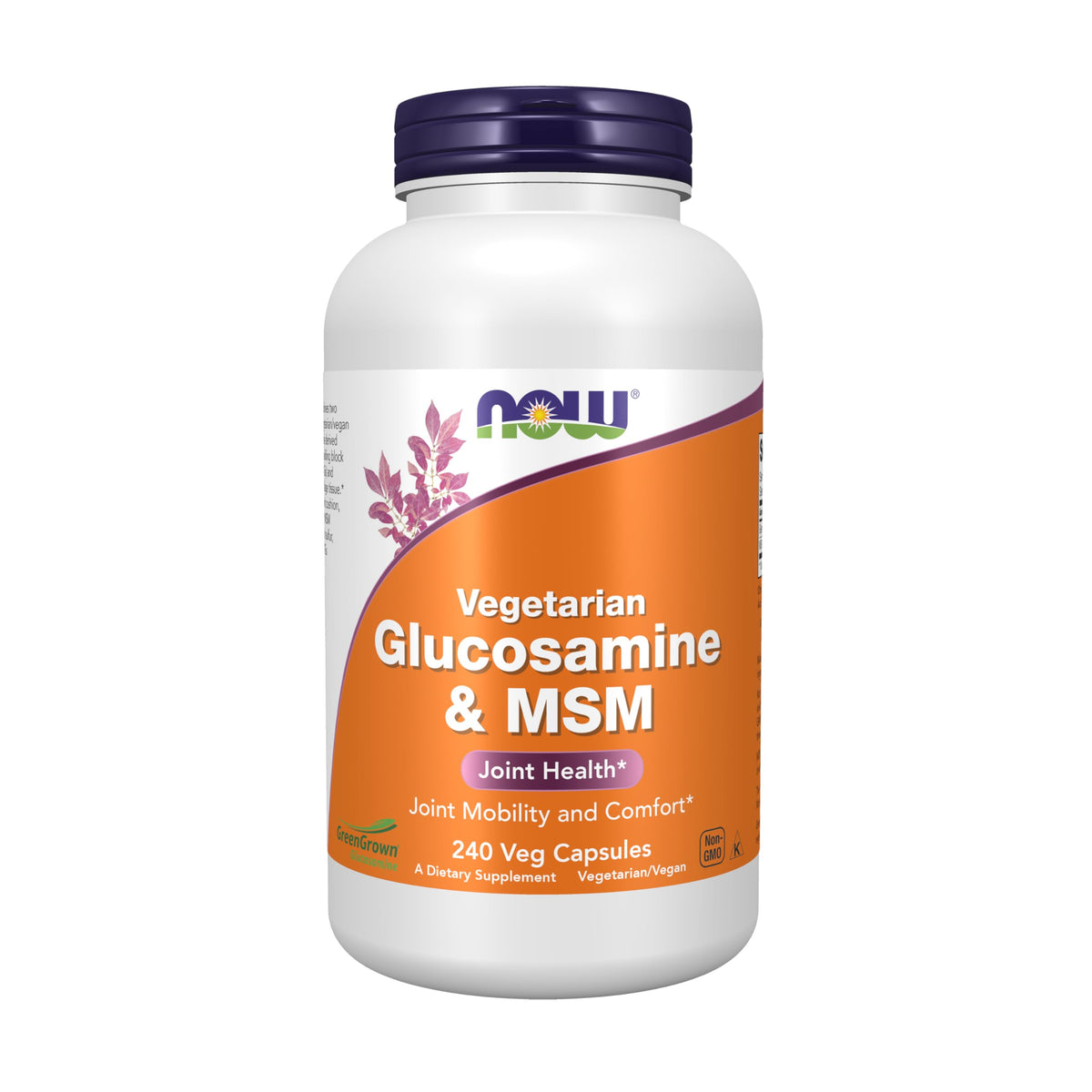 Vegetarian Glucosamine & MSM 240 Veg Caps S6442