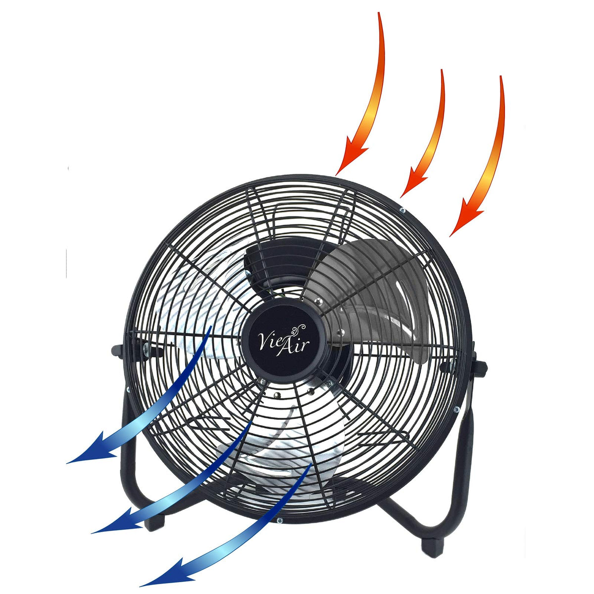 20 Inch 3 Speed Metal Floor Fan C5914