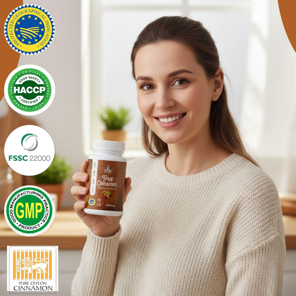 Pure Ceylon Cinnamon Capsules, 2,000mg, Non-GMO, Gluten-Free B360927