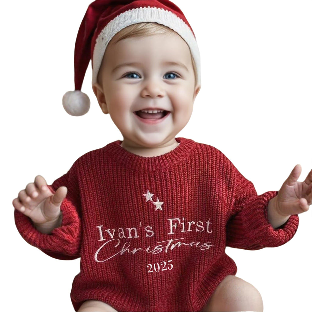 Knit Sweater Romper H3676