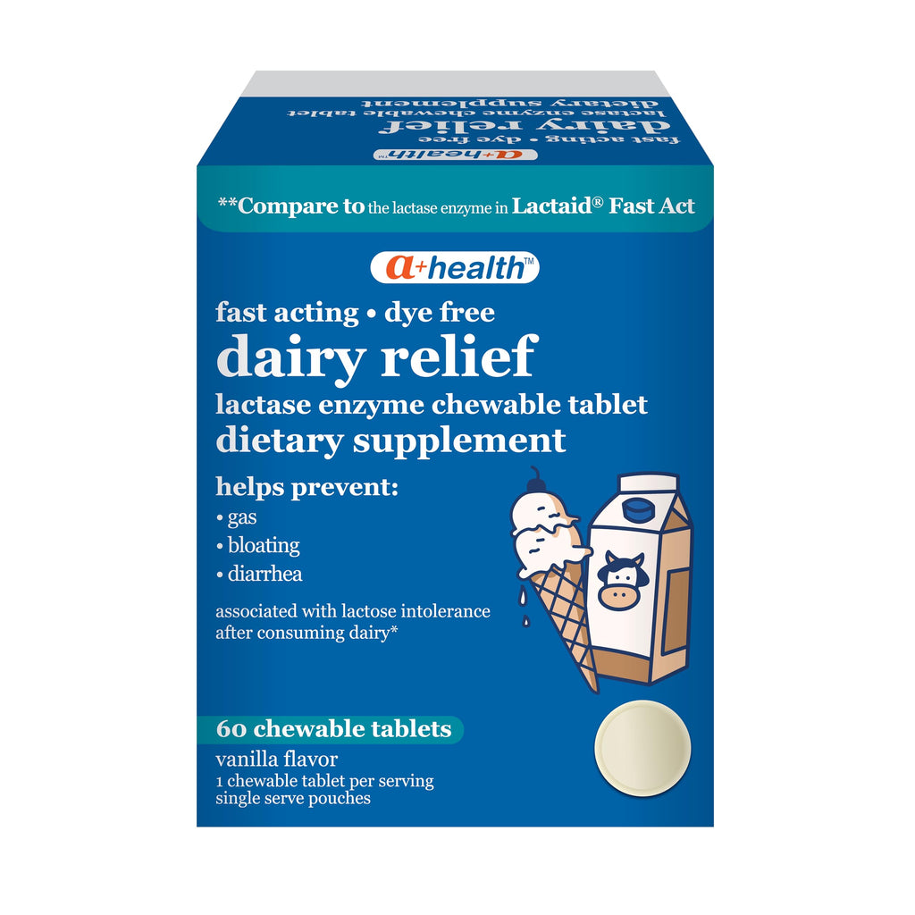 Lactase Enzyme 9000 FCC Chewable Tablets, 60 Count K11283