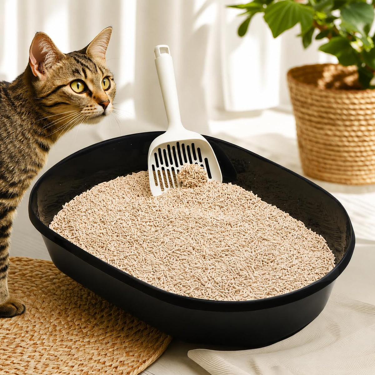 Tofu Cat Litter Low Dust Clumping Odor Control 10 LBS A1187