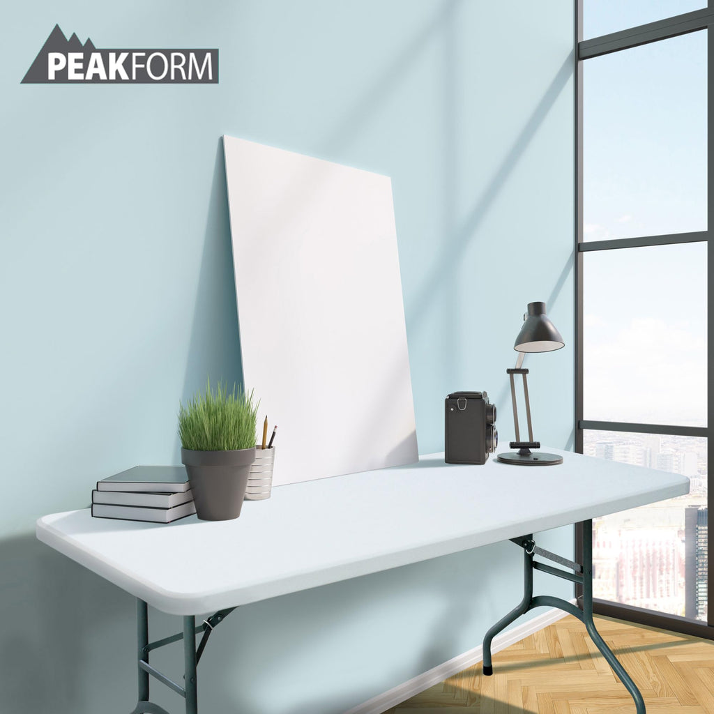 White 6 Foot Folding Multipurpose Table X678