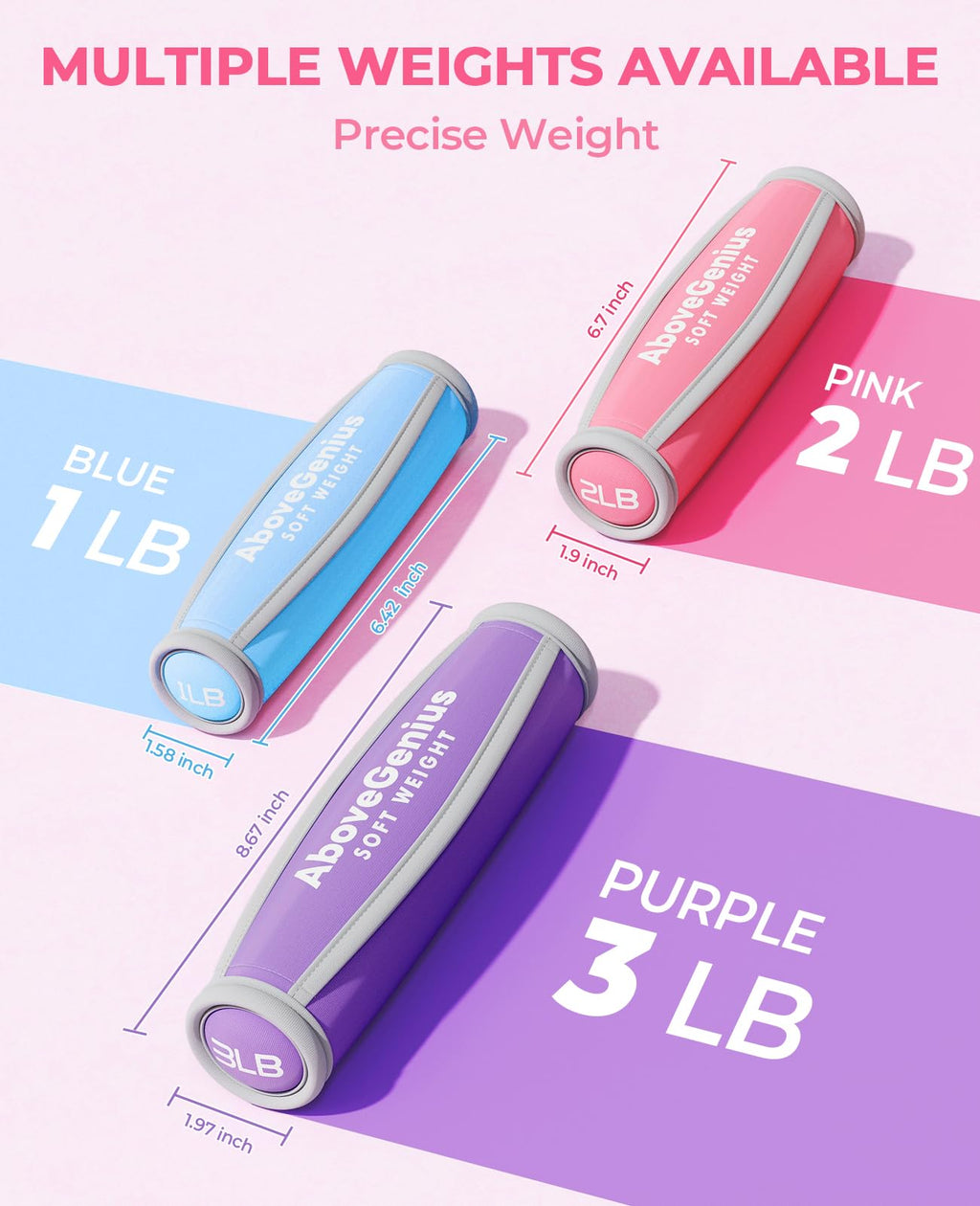 Soft Hand Weights Set R714