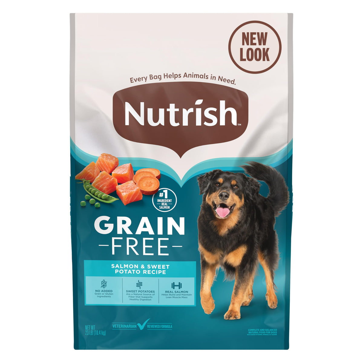 Grain Free Salmon Dry Dog Food 23 lb. Bag A4582